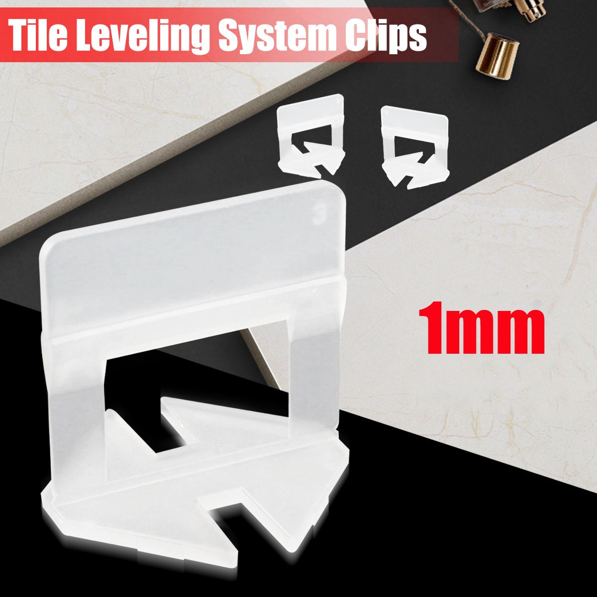 200Pcs-1mm-White-Ceramic-Tile-Tiling-Accessibility-Spacers-Plastic-Clip-1083326