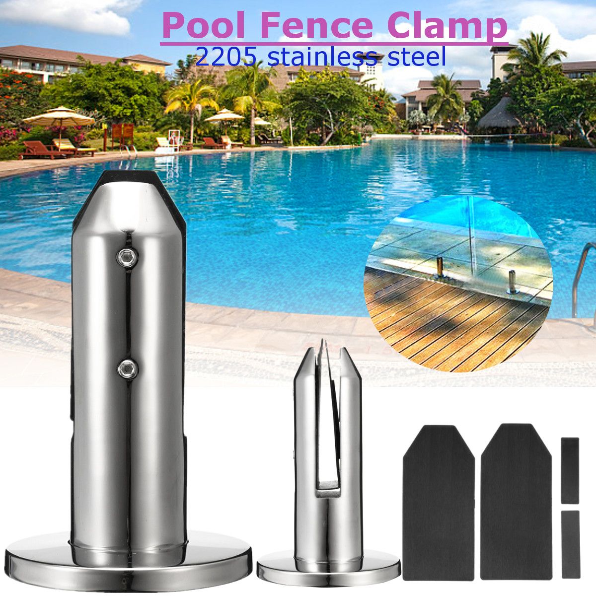 2205-Stainless-Steel-Spigot-Glass-Pool-Deck-Balustrade-Spigots-Fence-Clamp-Round-1450163