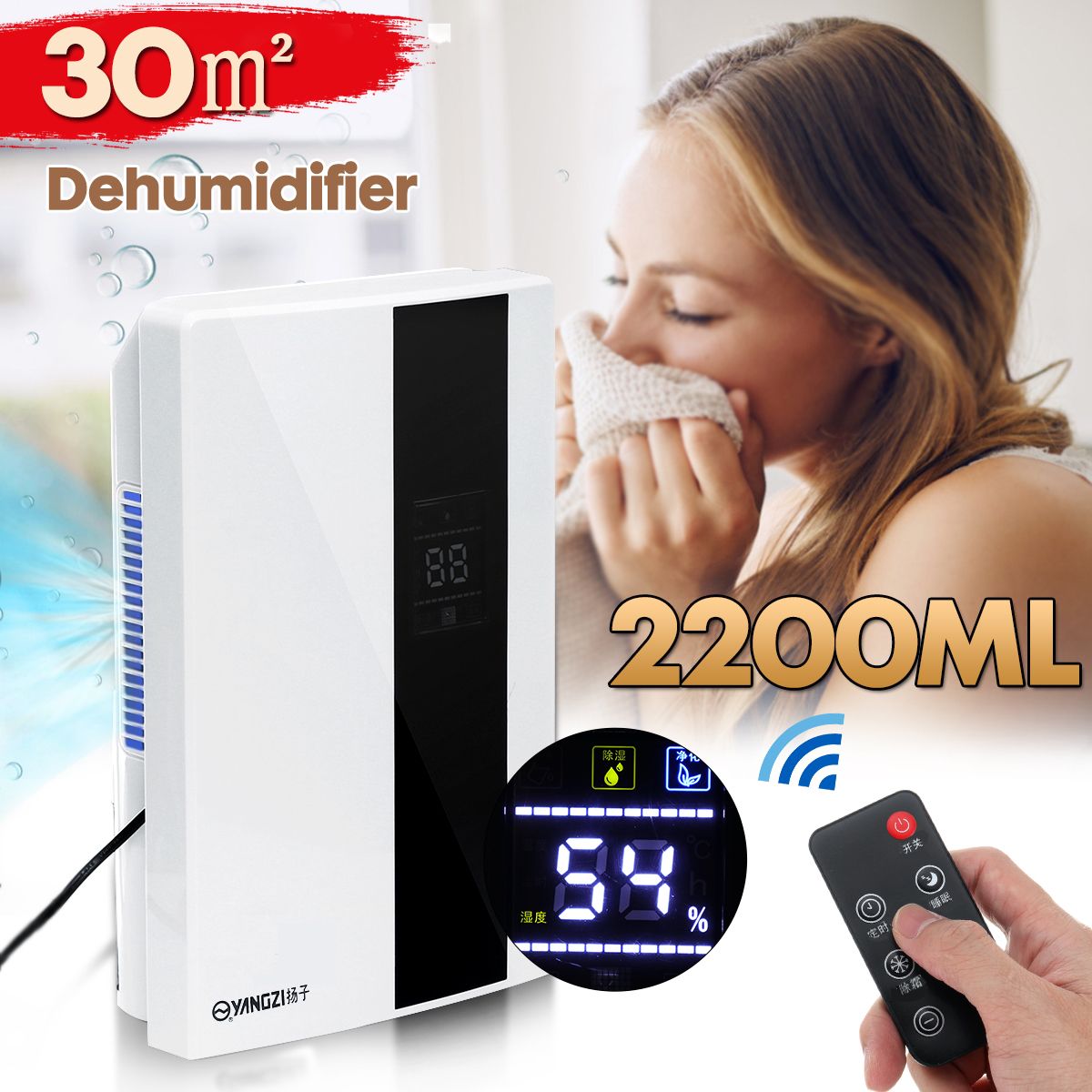 220V-50HZ-2200ML-Air-Dehumidifier-LCD-Display-Screen-Air-Dryer-White-Home-Bedroom-Basement-1611810