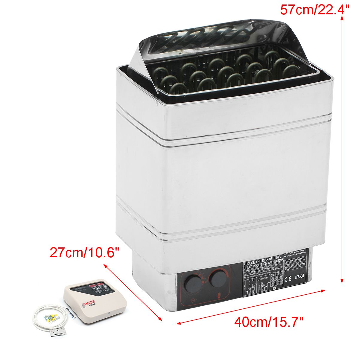 220V-Sauna-Spa-Heater-Electric-Stove-Wet-amp-Dry-Stainless-Steel-External-Control-Device-Bath-Shower-1330349