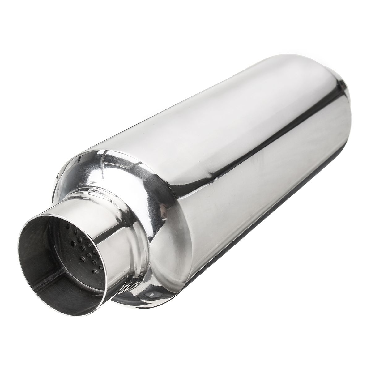 225quot-InletOutlet-Stainless-Steel-Universal-Exhaust-Turbine-Muffler-Resonator-1589052