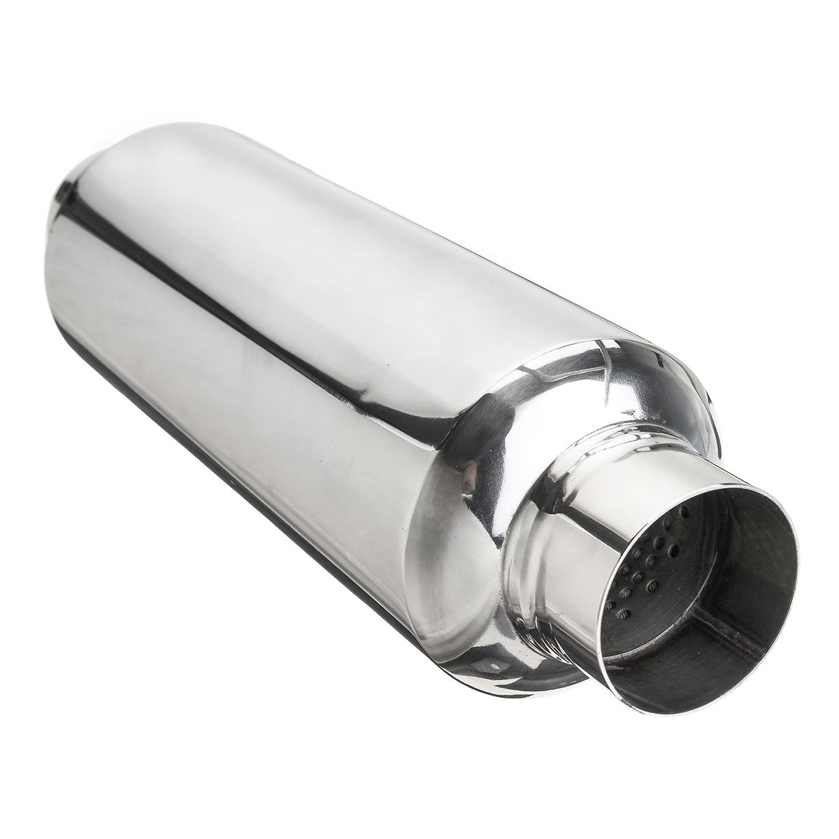 225quot-InletOutlet-Stainless-Steel-Universal-Exhaust-Turbine-Muffler-Resonator-1589052