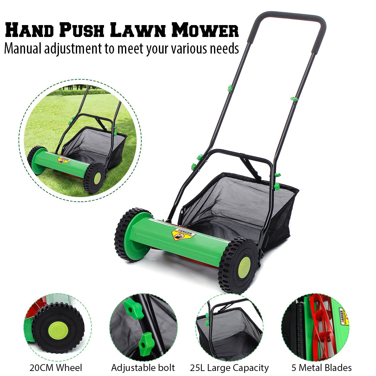 25L-Compact-Hand-Push-Lawn-Mower-Courtyard-Home-Reel-Mower-No-Power-Lawnmower-1535625