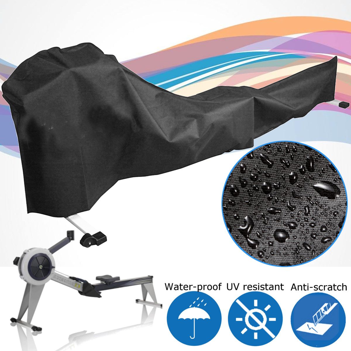 285x51x89cm-Polyester-Water-Dust-proof-Fitness-Equipment-Rowing-Machine-Cover-1400070