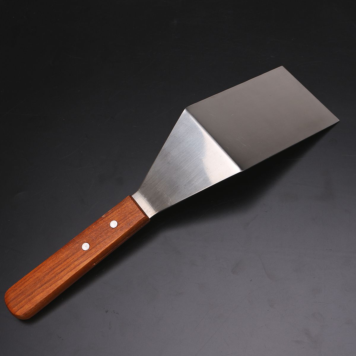 29times7times15cm-Stainless-Steel-Spatula-Scrapers-Pancake-Shovel-Turner-Scoop-With-Wooden-Handle-1341082