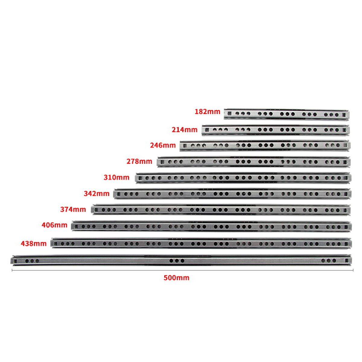 2Pcs-100LB-Locking-Drawer-Slides-Runners-Lengths-8--16-Inch-Ball-Bearing-Fridge-1340746