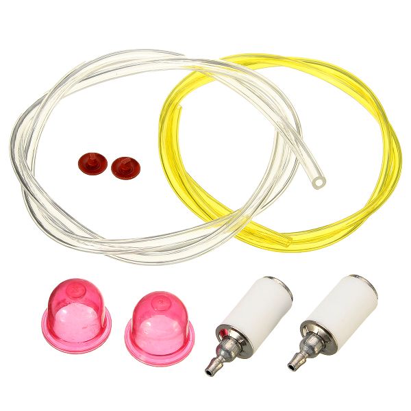 2Pcs-60cm-Fuel-Petrol-Inline-Filter-Hose-Pipe-Fuel-Filter-Line-Primer-Bulb-1070192