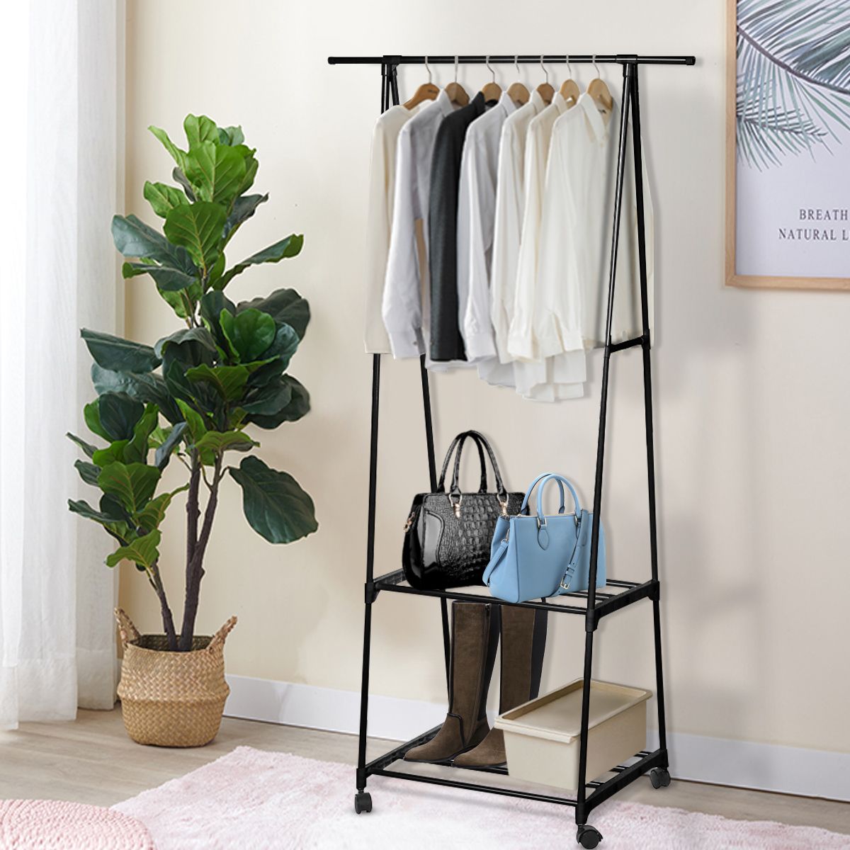 3-IN1-Metal-Closet-Organizer-Wardrobe-Shelves-Kit-Portable-Clothes-Storage-Rack-1732095