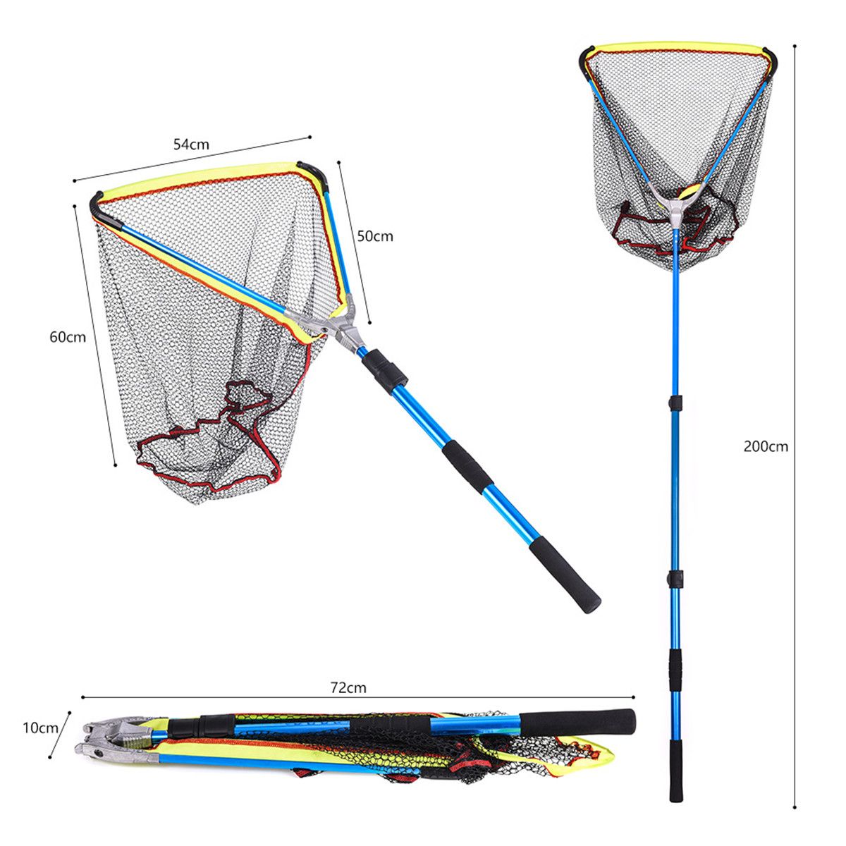 3-Section-Folding-EVA-Handle-Fishing-Landing-Telescopic-Extending-Pole-Fish-Net-1397587