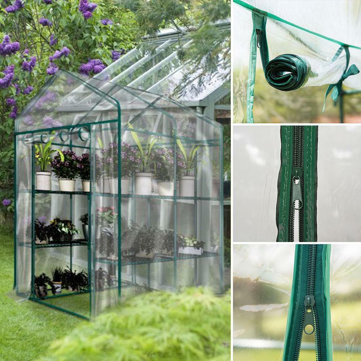 3-Tier-Greenhouse-6-Shelves-PVC-Cover-Garden-Cover-Plants-Flower-House-w-Shelf-1725352