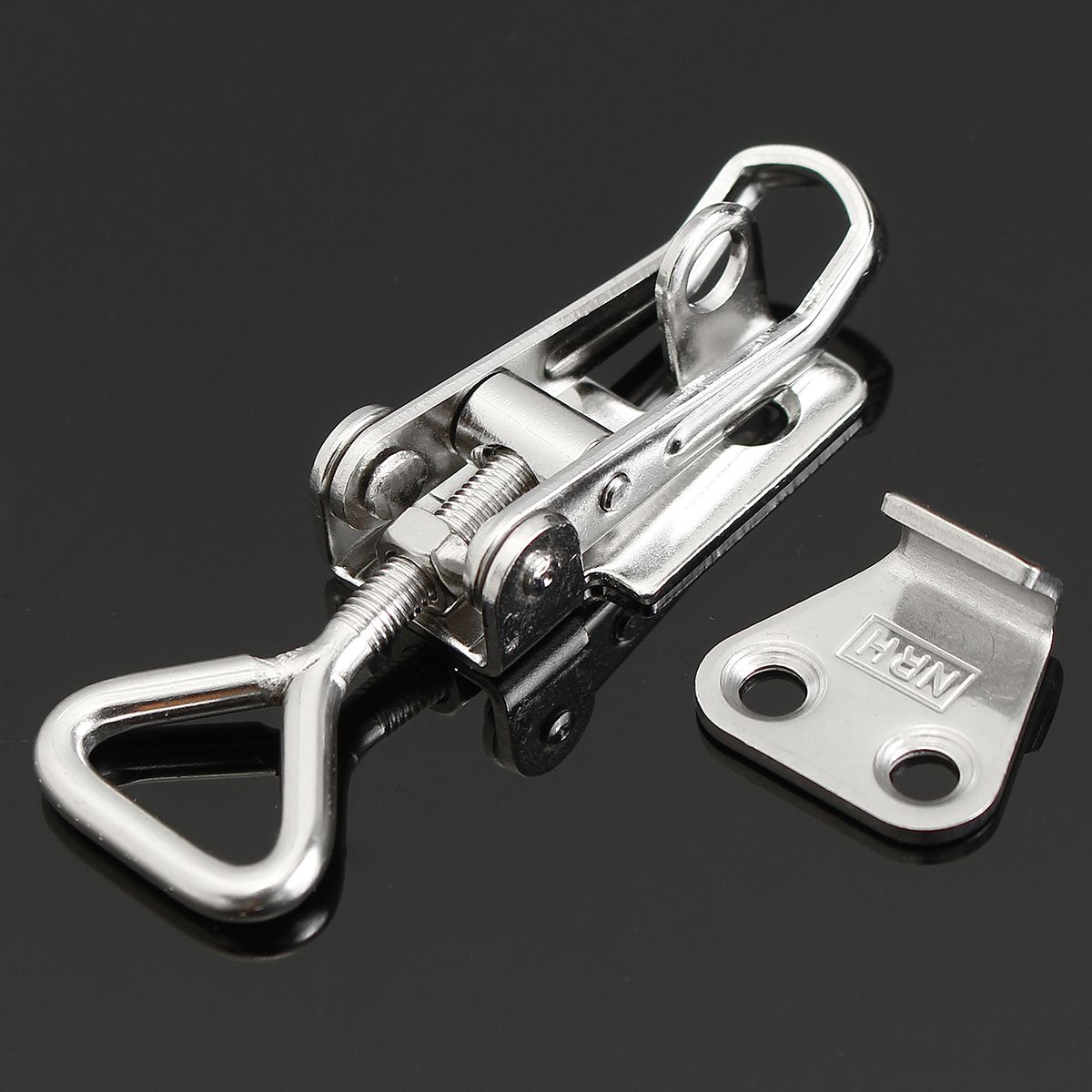 304-Stainless-Steel-Adjustable-Locking-Buckle-Latch-55mm-for-Case-Box-Chest-1139209