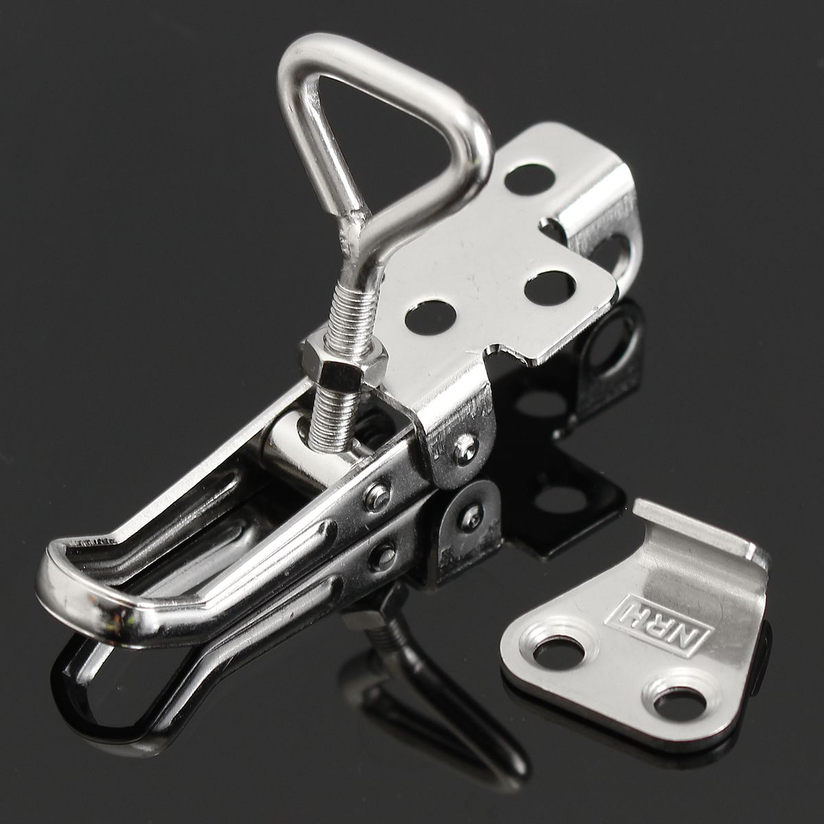 304-Stainless-Steel-Adjustable-Locking-Buckle-Latch-55mm-for-Case-Box-Chest-1139209