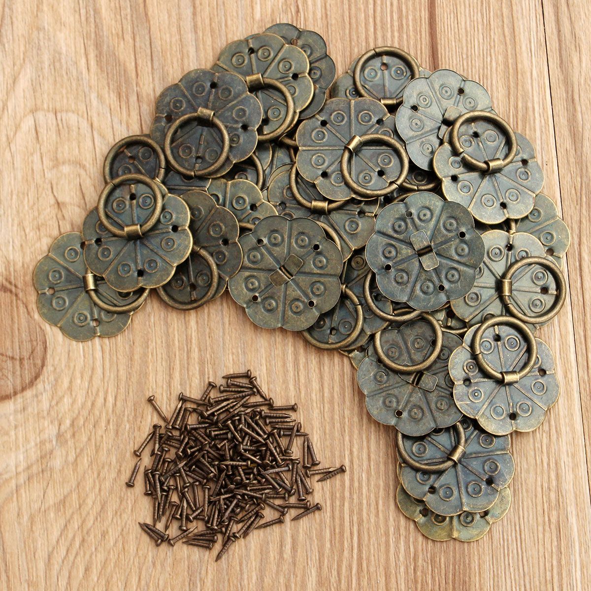 30Pcs-Bronze-Tone-Quincunx-Drawer-Cabinet-Desk-Door-Pull-Handle-Knob-Furniture-Hardware-1248057