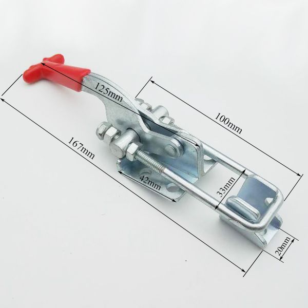 350Kg772Lbs-Quick-Release-Latch-Type-Toggle-Clamp-Horizontal-Pull-Action-1139555