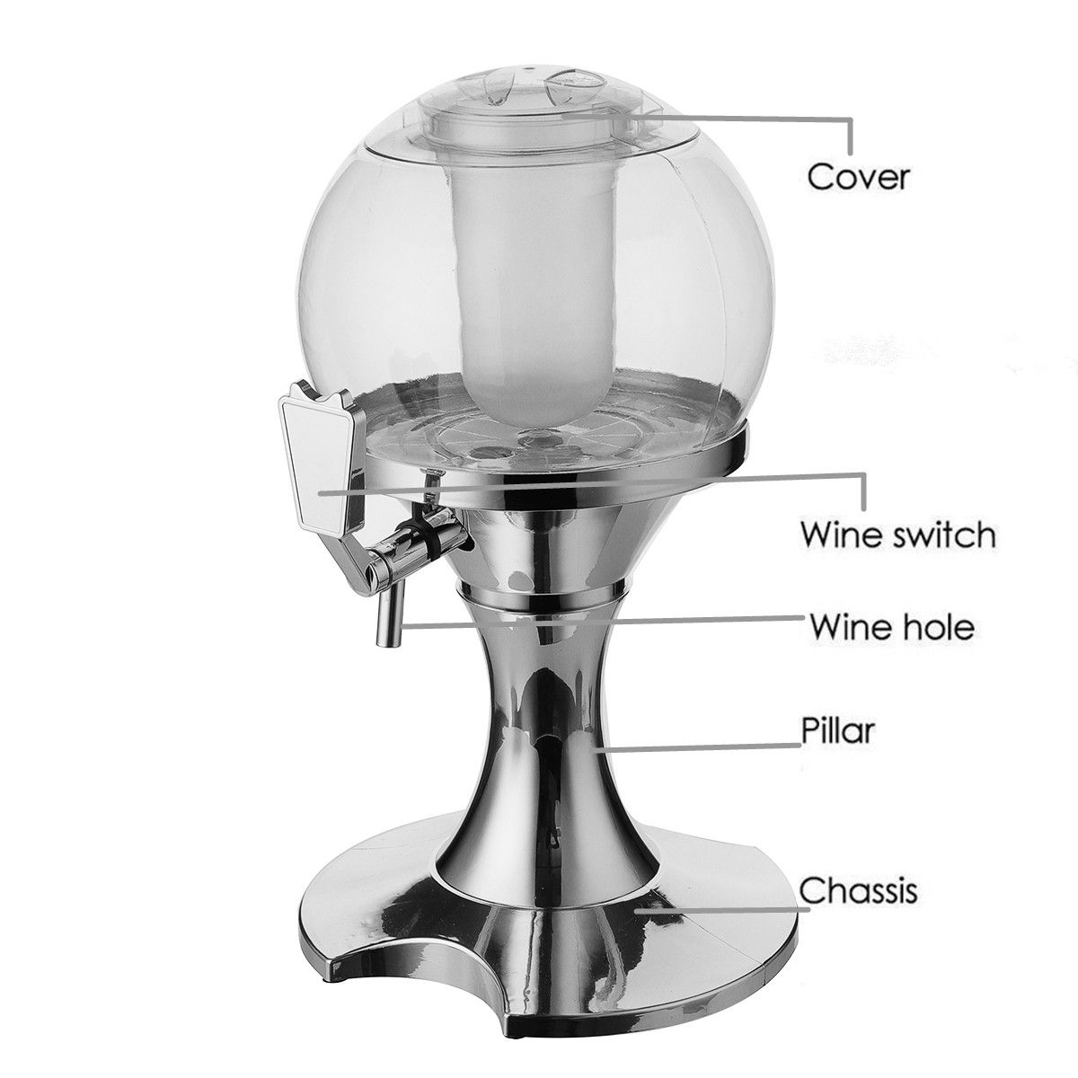 35L-Beverage-Dispenser-Ice-Core-Tower-Drink-Liquor-Container-Pourer-Bar-Machine-1389414