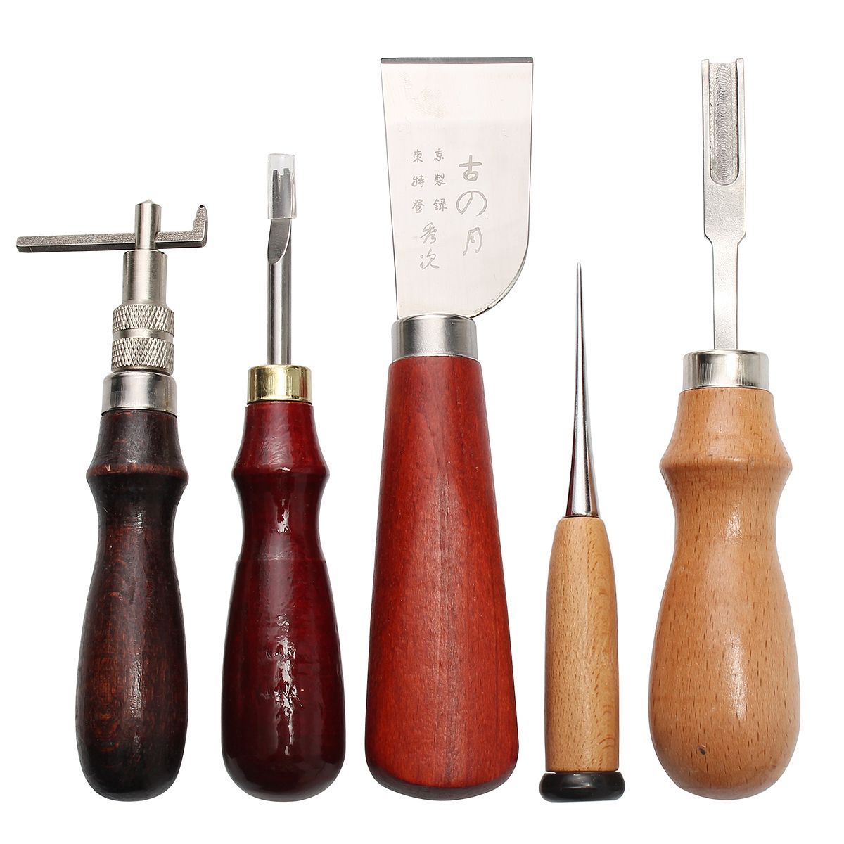 37Pcs-Leather-Craft-Tool-Kit-Hand-Sewing-Stitching-Punch-Saddle-Carving-Work-1334322