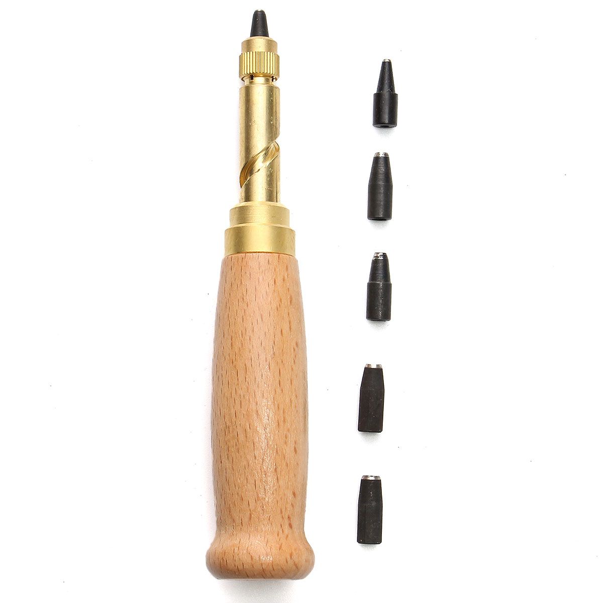 37Pcs-Leather-Craft-Tool-Kit-Hand-Sewing-Stitching-Punch-Saddle-Carving-Work-1334322