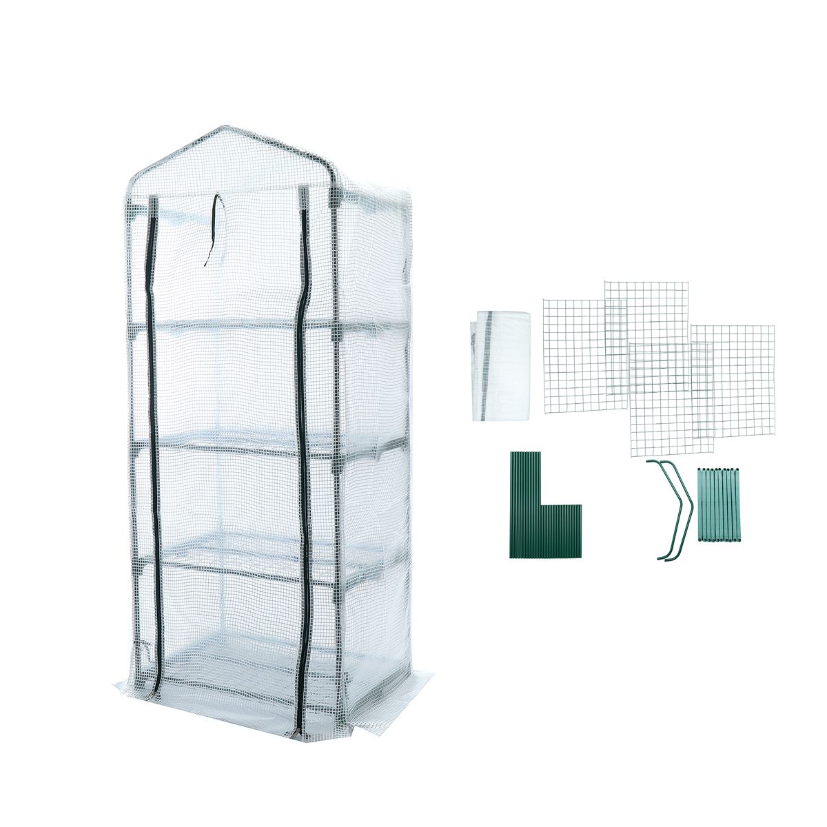 4-Layers-Mini-Greenhouse-Home-Outdoor-Flower-Plant-Gardening-Winter-Shelves-1740077