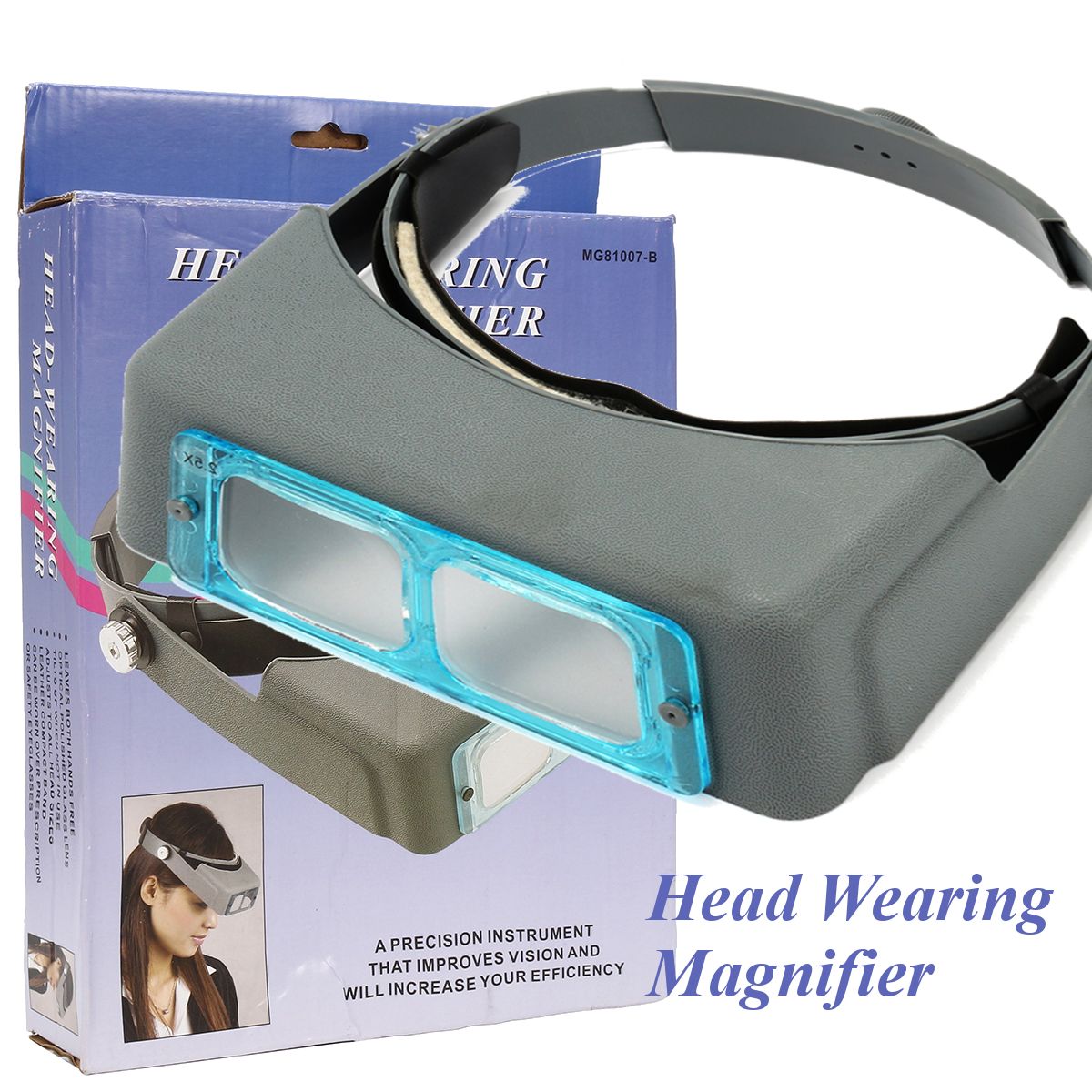 4-Lens-Headband-Wearing-Magnifier-Watch-Repair-Reading-Optivisor-Eye-Welding-Visor-Tool-1377013