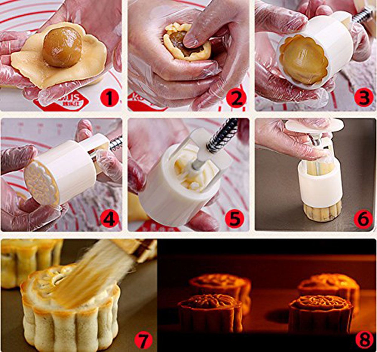 4-Sets-Mooncake-Pastry-Press-Mold-100g-50g-DIY-Flower-Pattern-Mould-Decor-w-20-Stamps-Round-Square-1339031