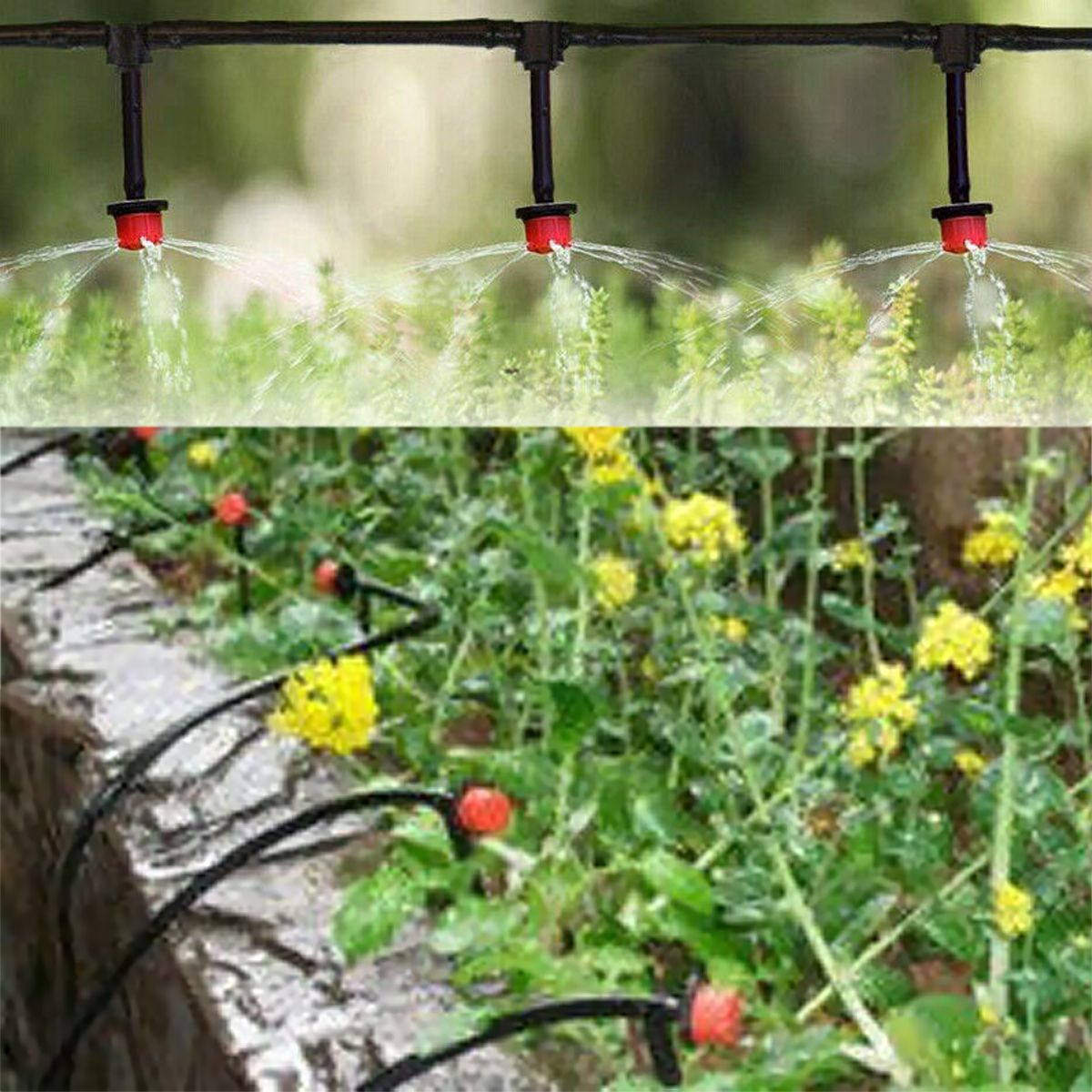 40M-DIY-Garden-Micro-Drip-Irrigation-System-Plant-Flower-Automatic-Watering-Tools-1708408