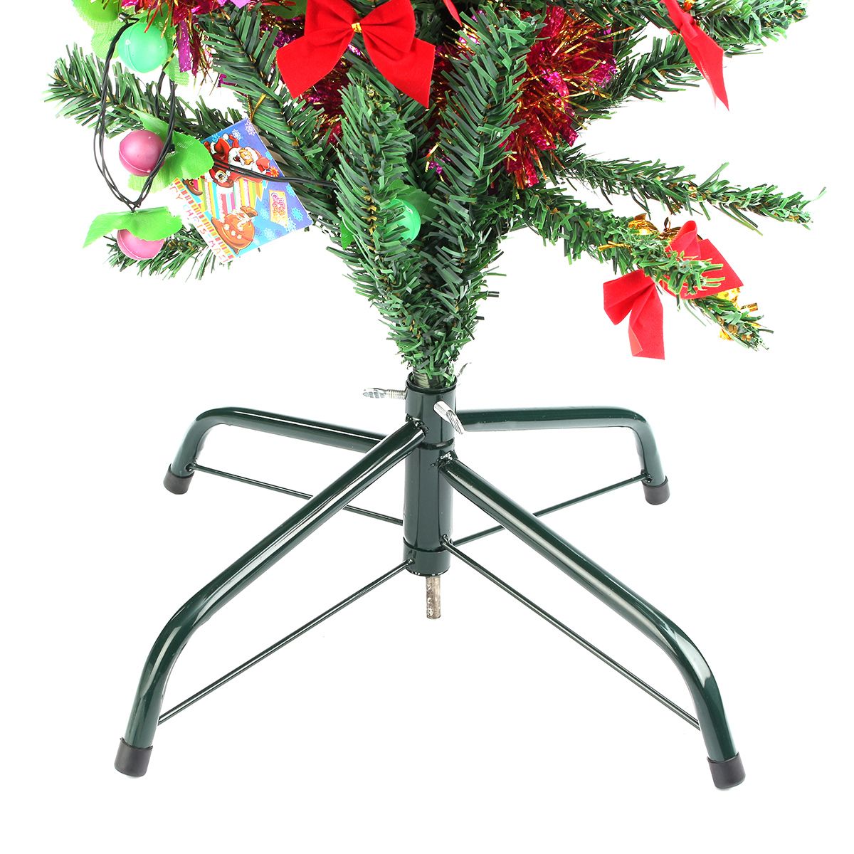 40cm-7ft-Metal-Holder-Base-Christmas-Tree-Stand-Green-Cast-Iron-Stand-Decorations-1364852