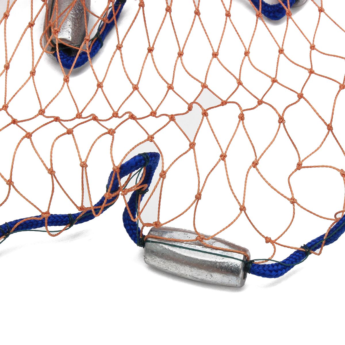 48M-Cast-Fishing-Net-Saltwater-Bait-Casting-Strong-Nylon-Line-With-Sinker-8FT-Brown-1269480