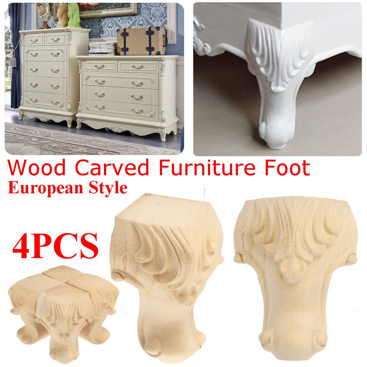 4Pcs-Engraved-Anti-damp-Solid-Wood-Sofa-Legs-Wardrobe-Cabinet-Furniture-Bracket-Feet-European-Style-1370768
