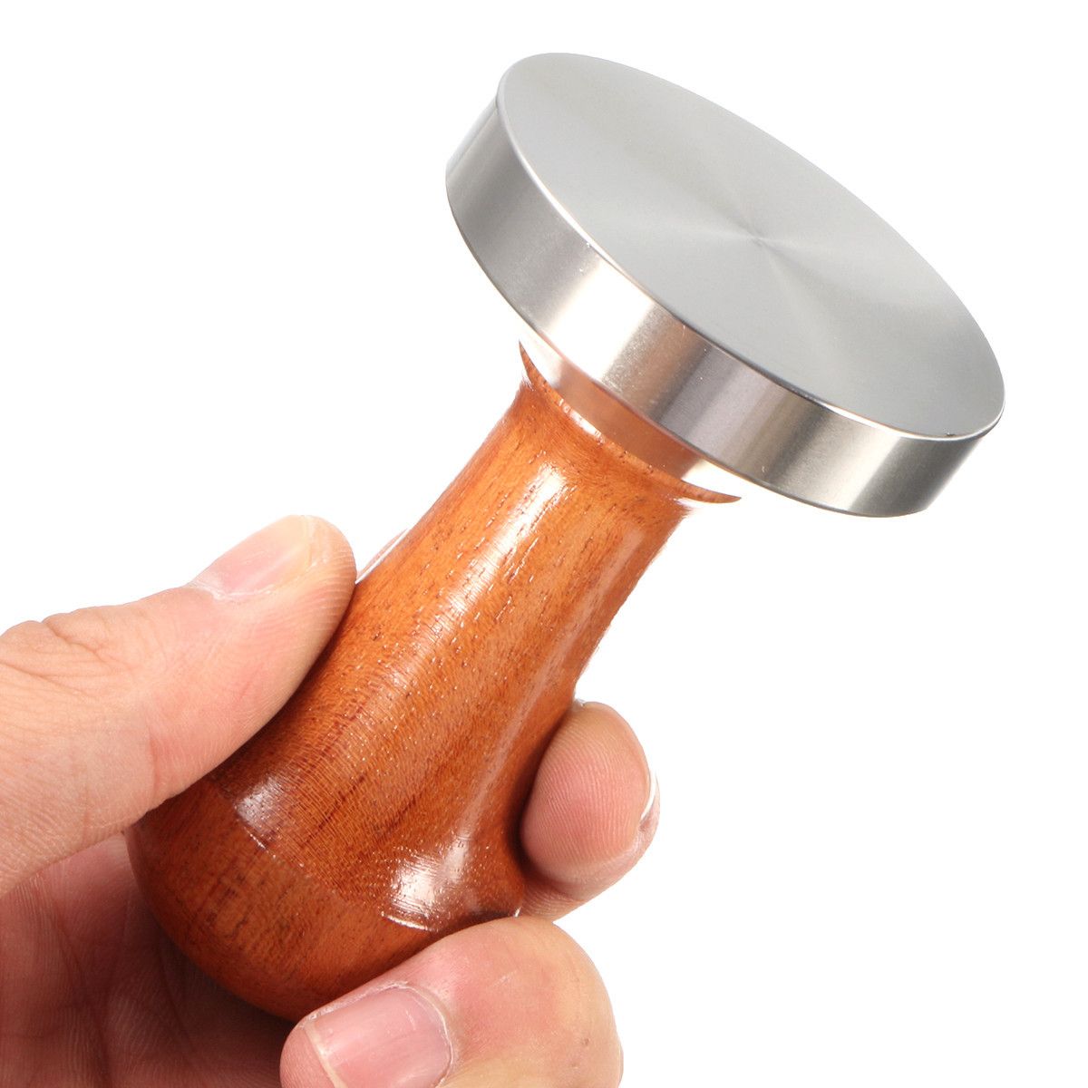 53mm-Stainless-Steel-Cafe-Coffee-Tamper-Bean-Press-for-Espresso-Flat-Base-Wooden-Handle-1170307