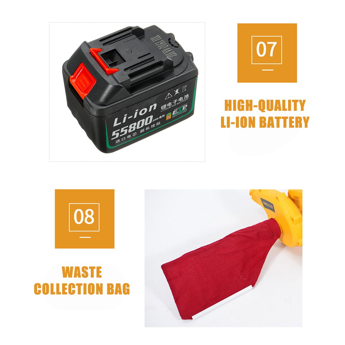55800mAh-Cordless-Handheld-Electric-Blower-Air-Vacuum-Dust-Leaf-Cleaner-Sweeper-One-Lithium-Battery-1608470