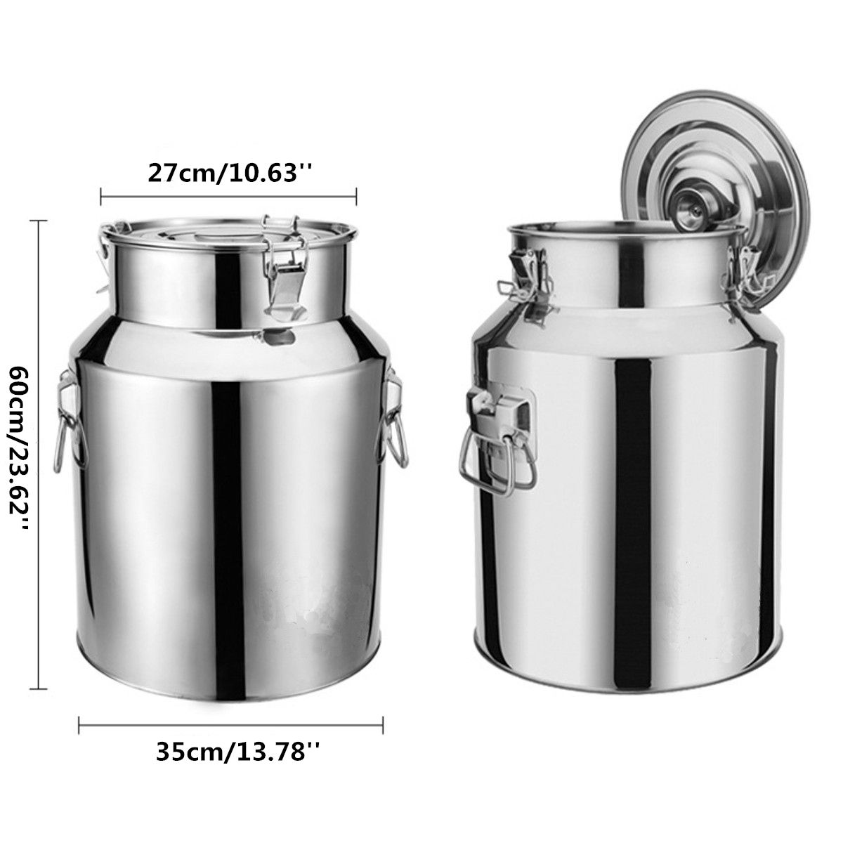 58L-35X60cm-Stainless-Steel-Milk-Can-Wine-Pail-Water-Bucket-Oil-Barrel-Tea-Canister-1324614