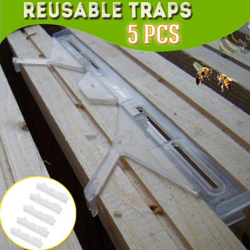 5PCS-Baitable-Reusable-Hive-Trap-Beekeeping-Tools-Set-No-Pesticides-Protect-Bee-Hives-1340622