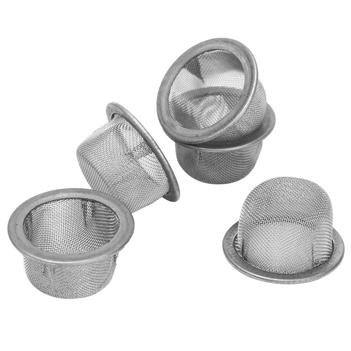 5Pcs-12mm-Dome-Slide-Screen-Meshes-Stainless-Steel-Cup-Filter-Replacement-1141079