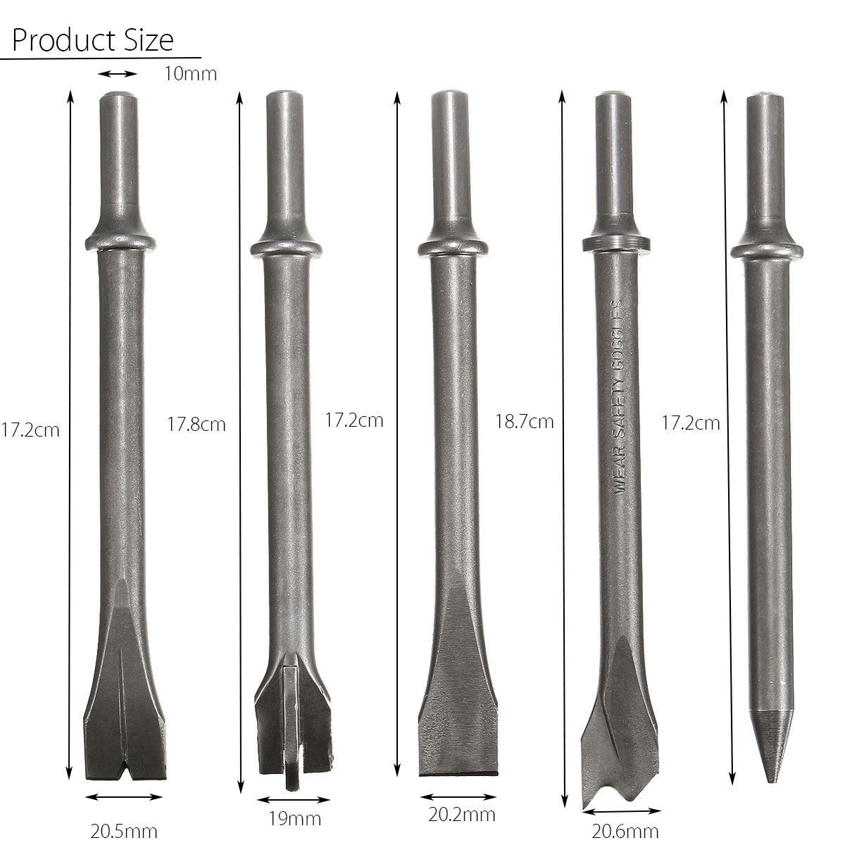 5Pcs-7-Inch-Extra-Long-10mm-Air-Hammer-Punch-Chipping-Chisel-Bit-Round-Bar-Set-Tools-Kit-1360170
