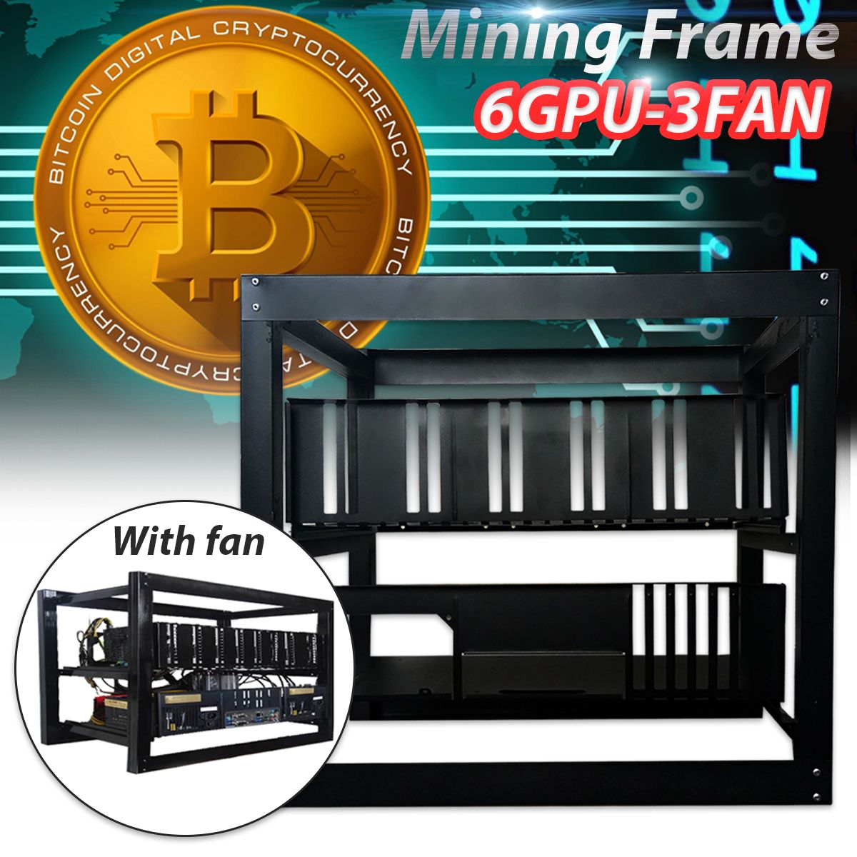 6-GPU-DIY-Miner-Mining-Case-Open-Air-Frame-Mining-Miner-Rig-Case-W-3x-Fans-For-ETH-BTC-Ethereum-1258916