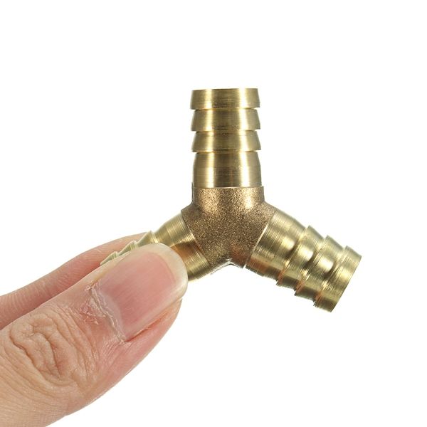 61014mm-Solid-Brass-Y-Connector-3-Ways-Hose-Joiner-Barbed-Y-Splitter-1119254