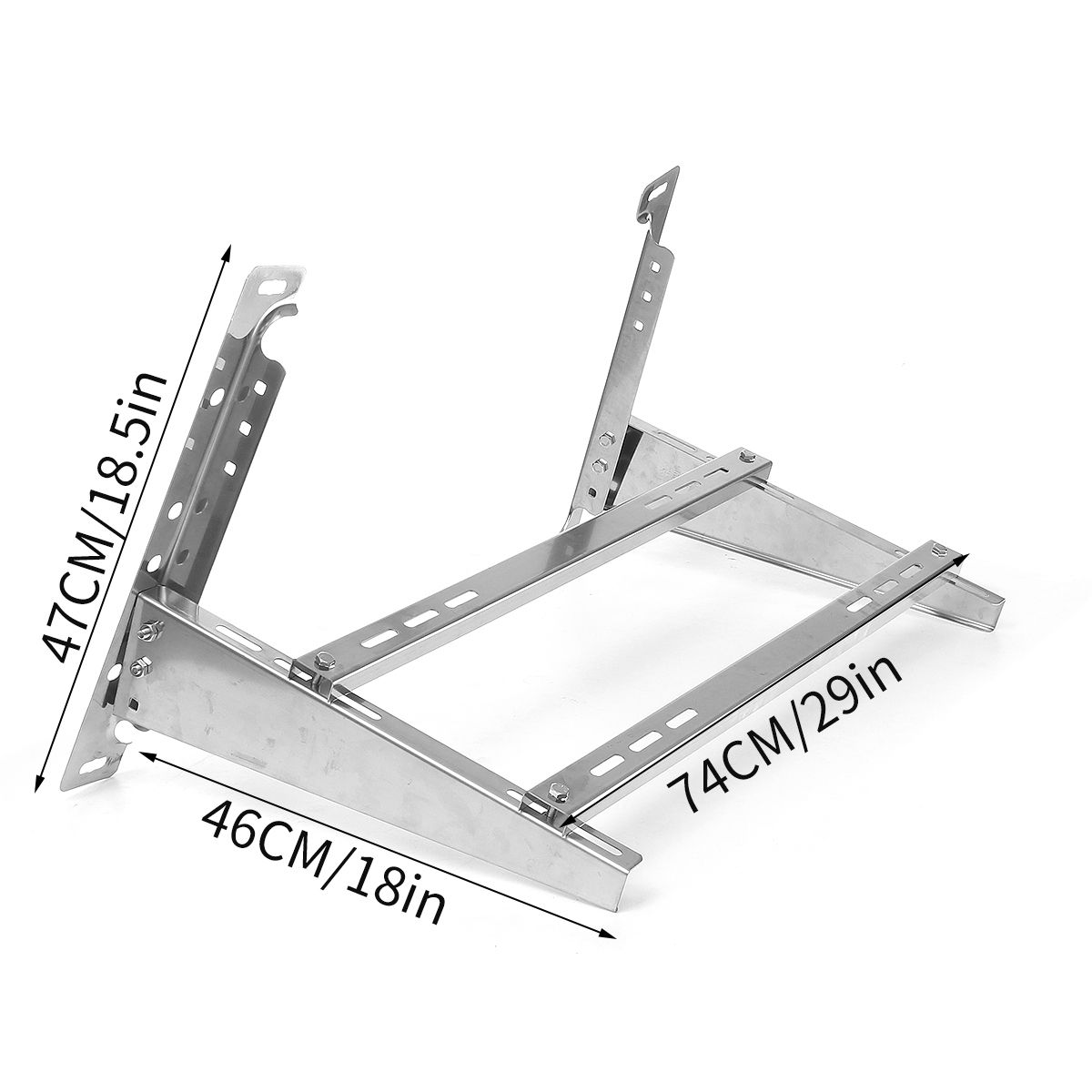 74x46x47cm-Air-Conditioner-Stainless-Steel-Support-Stand-Adjustable-Holder-Rack-Handheld-Stabilizer--1562799