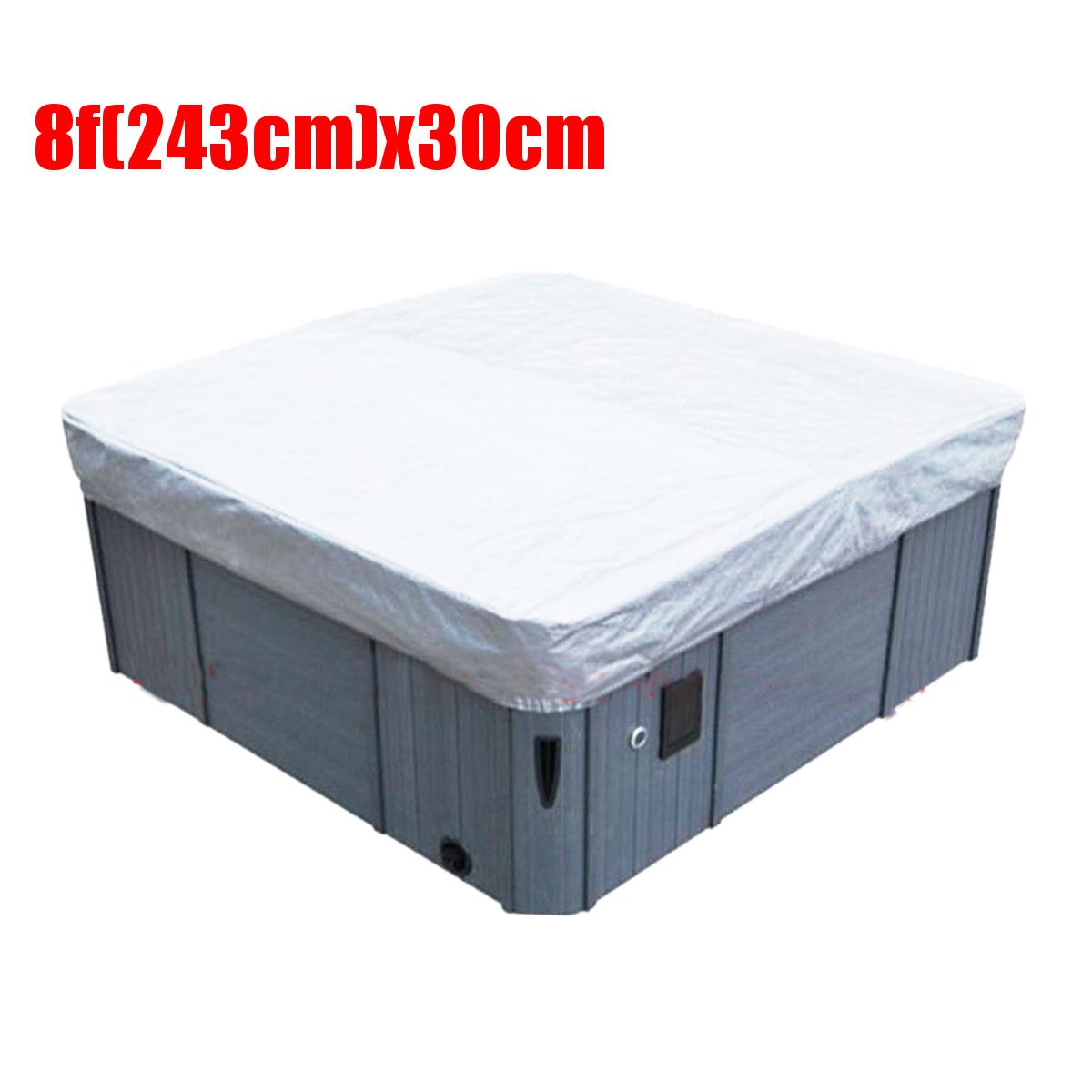 78Ft-4-Types-Silver-UV-Proof-Spa-Hot-Tub-Cover-Cap-for-Jacuzzi-Hotspring-Calspa-1731522