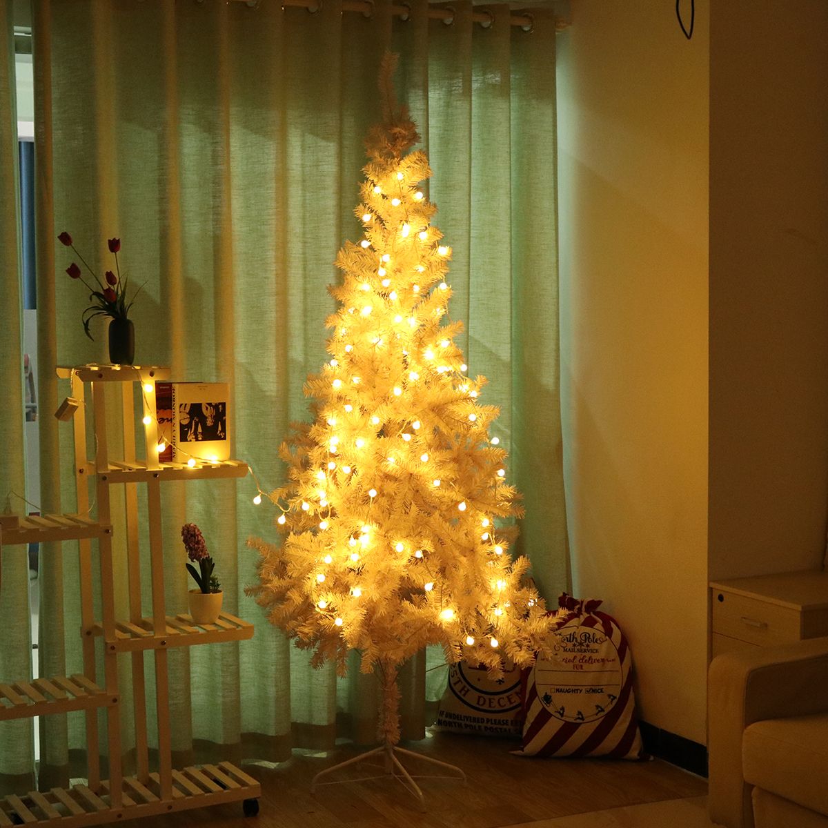 7Ft-Artificial-PVC-Christmas-Tree-With-Stand-Holiday-Season-Home-Outdoor-Decorations-White-1600490