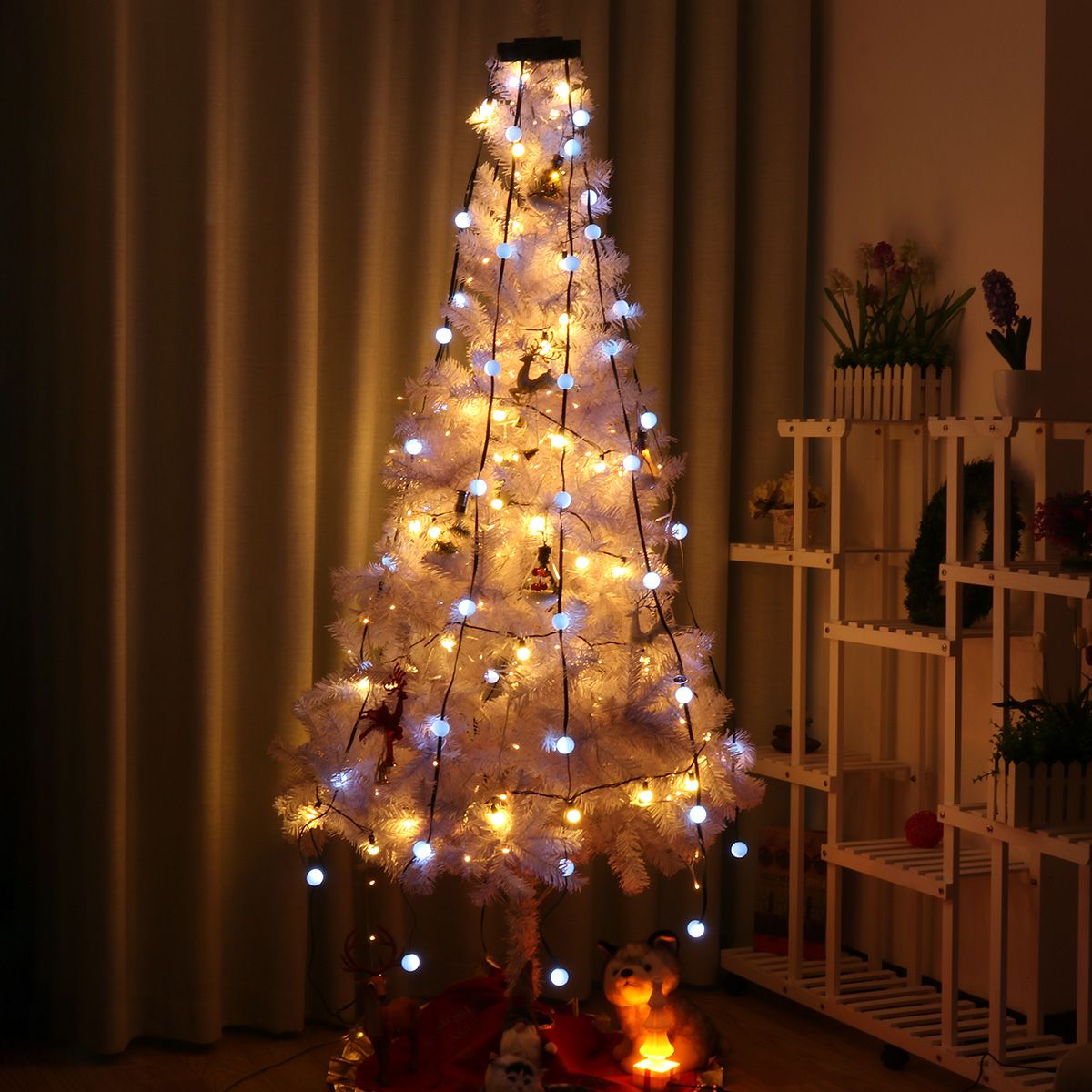 7Ft-Artificial-PVC-Christmas-Tree-With-Stand-Holiday-Season-Home-Outdoor-Decorations-White-1600490