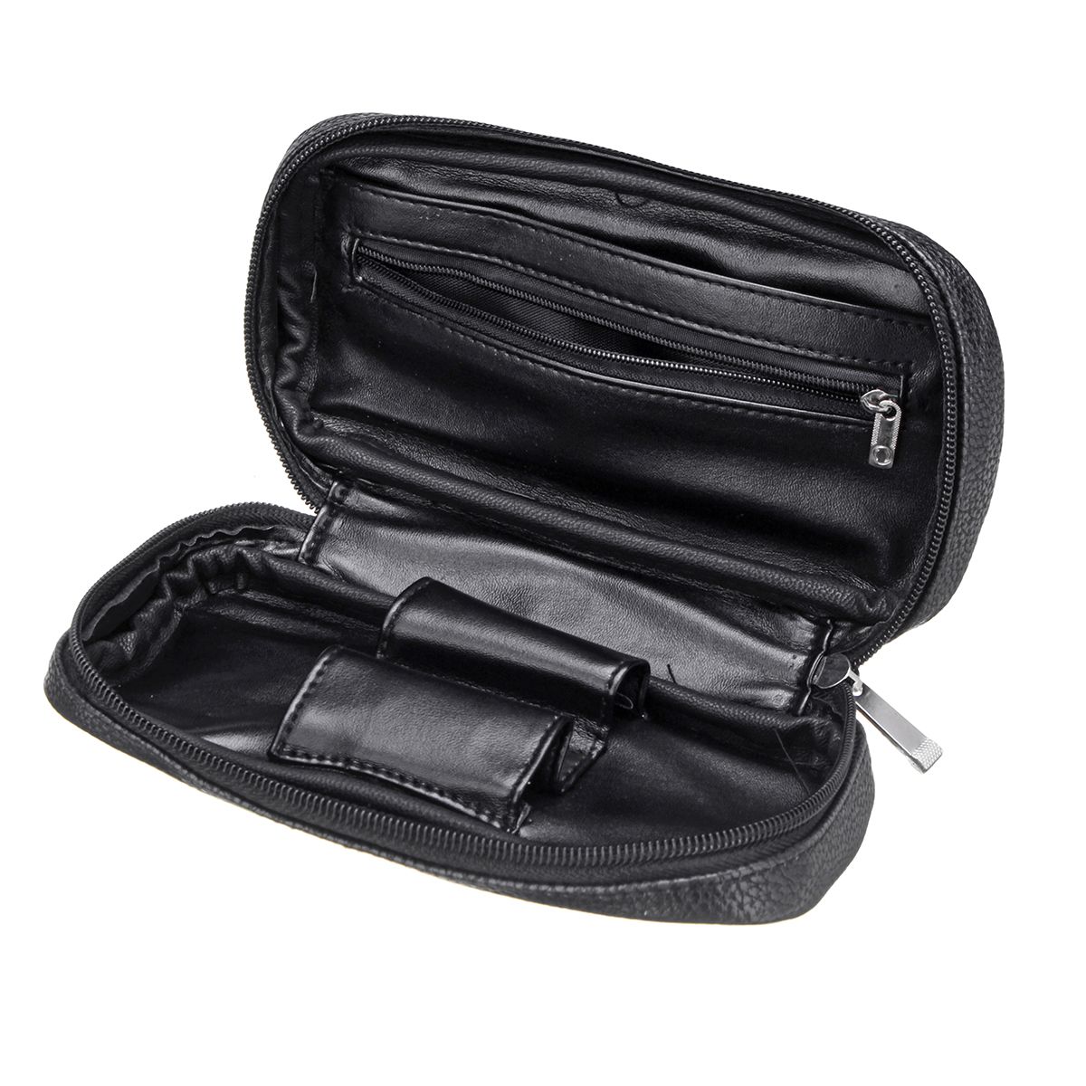 7x37-Inch-Durable-Portable-Leather-2-Pipes-Polyurethane-Storage-Case-Bag-1457256