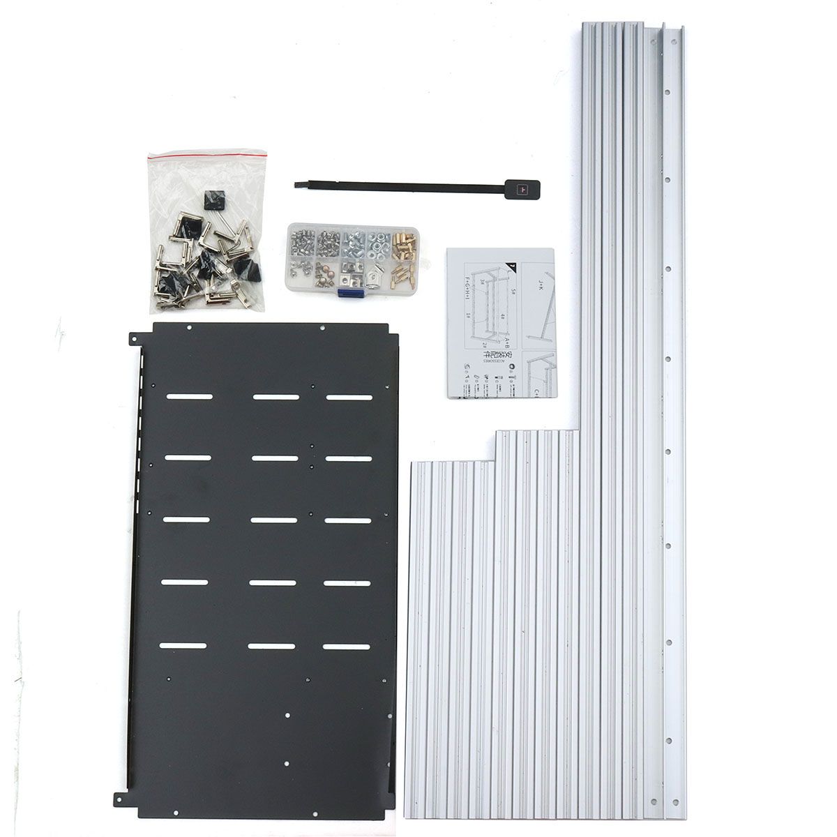 8-GPU-Crypto-Coin-Aluminum-Open-Air-Frame-Mining-Miner-Rig-Case-Mining-Frame-Stackable-1259726