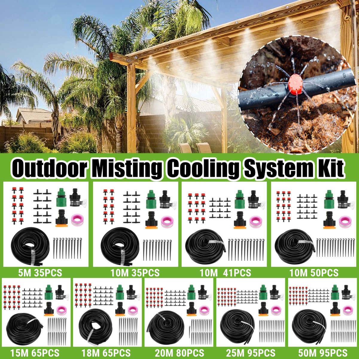 8-Holes-Misting-Irrigation-System-Kit-Tubing-Hose-Dripper-5101518202550M-1706873