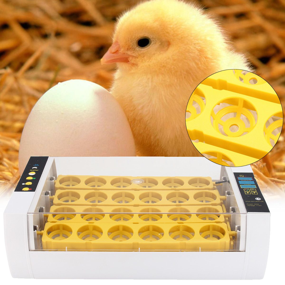 80W-24-Position-Digital-Mini-Fully-Automatic-Poultry-Incubator-Eggs-Poultry-Hatcher-USEU-Plug-1263232