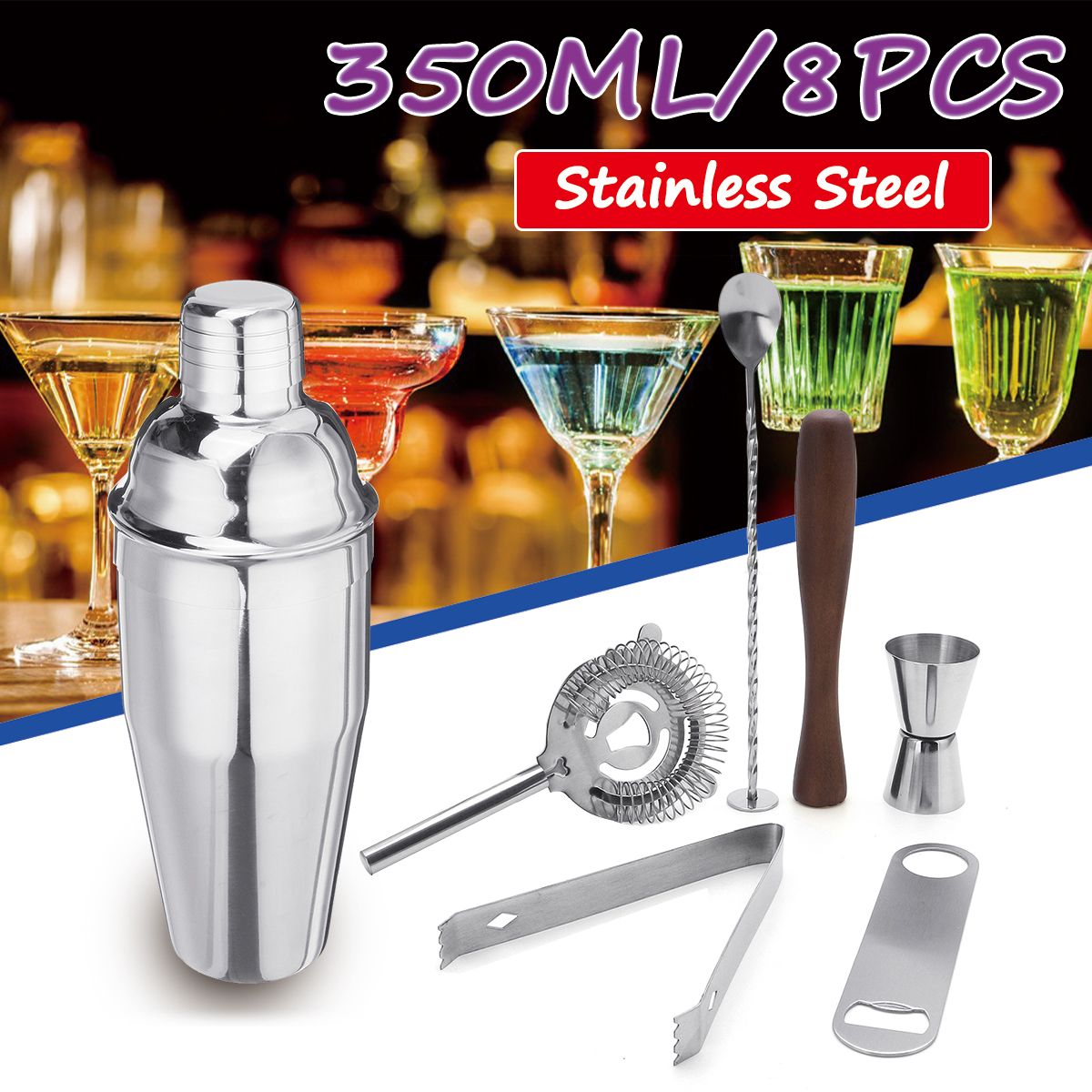 8Pcs--Stainless-Steel-Cocktail-Shaker-Drink-Mixing-Bartender-Mixer-Bar-Kit-Tools-1521972