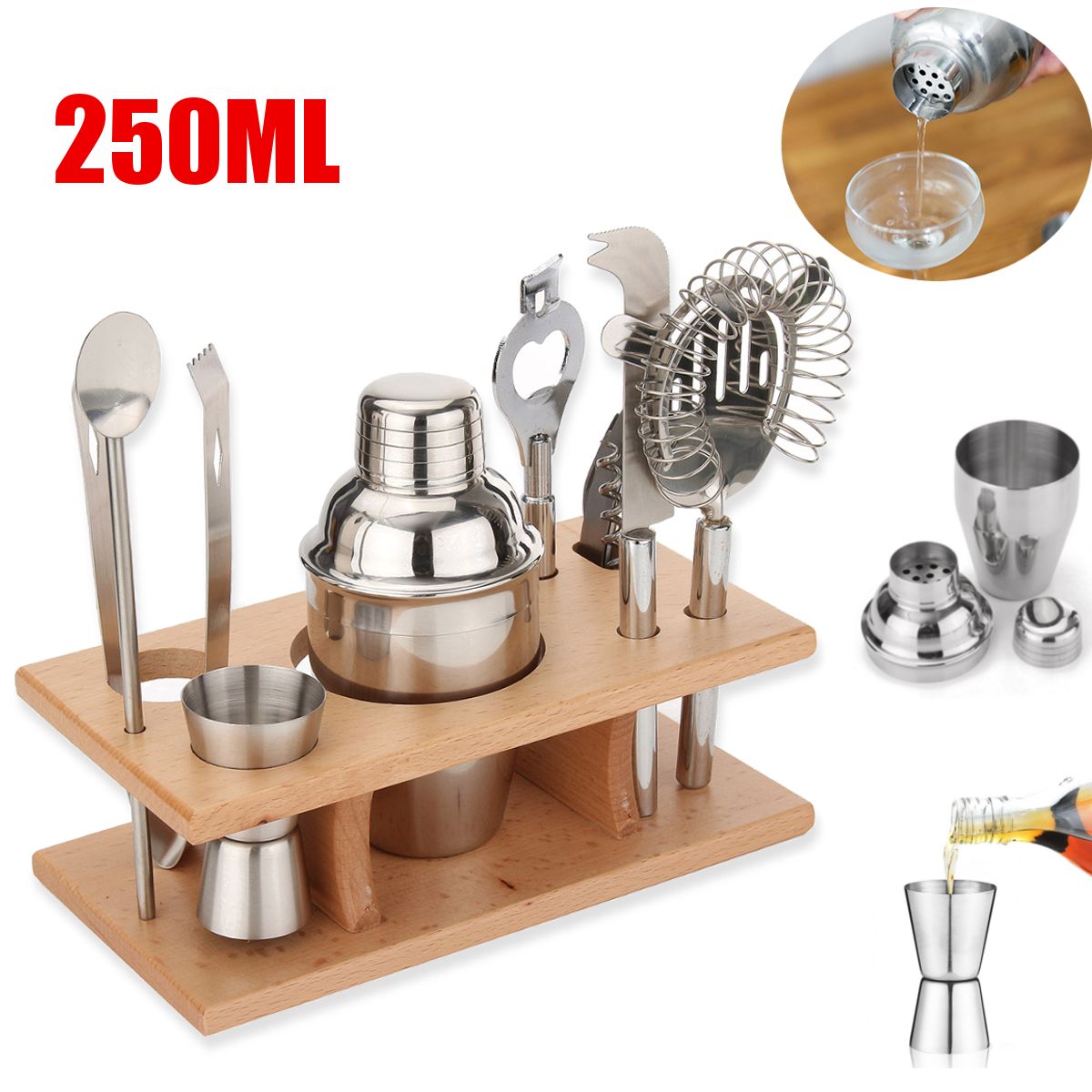 8Pcs-250mL-Stainless-Steel-Cocktail-Shaker-Mixer-Drink-Bartender-Bar-Tools-Maker-Set-Kit-1366165