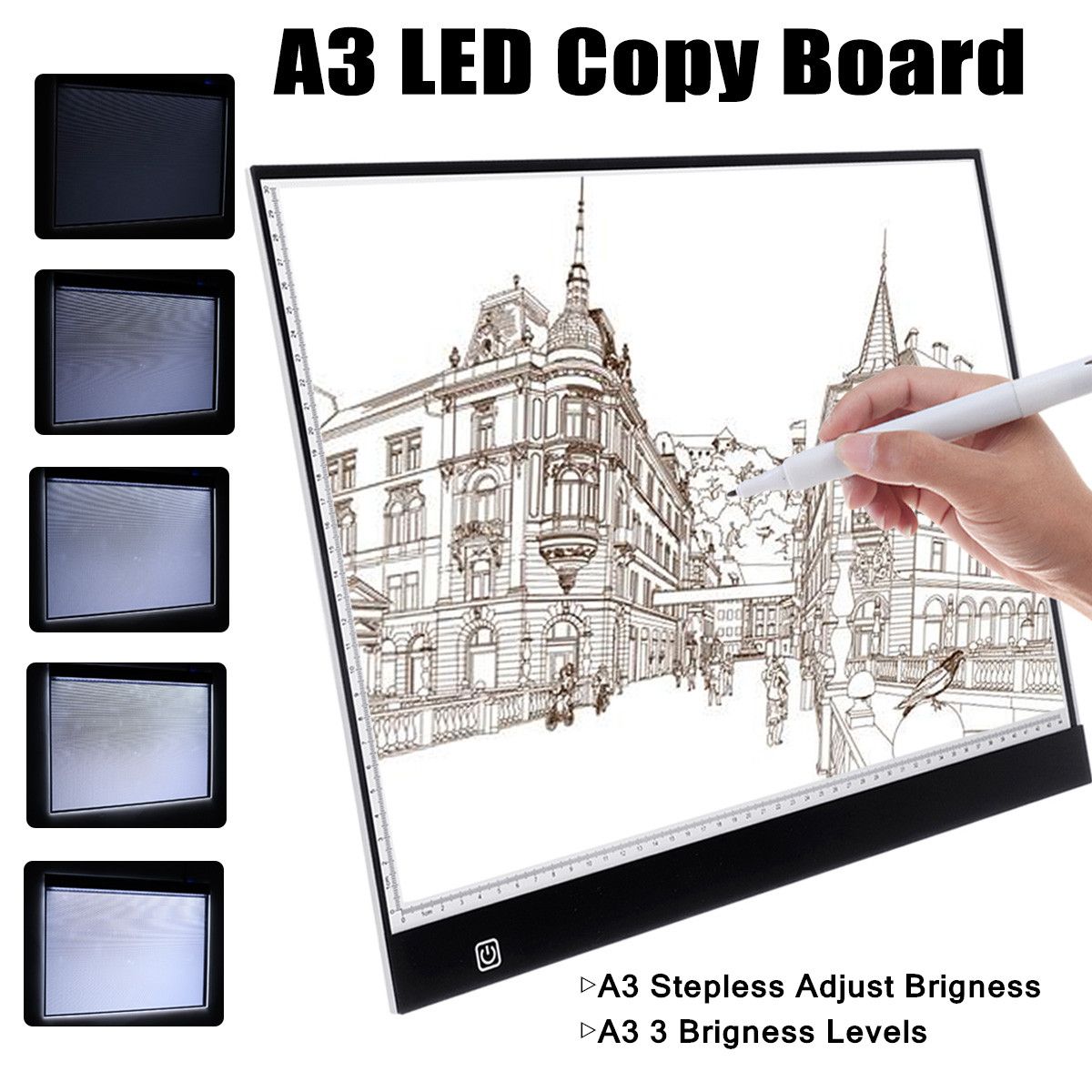 A3A4-LED-Copy-Board-Art-Craft-Drawing-Tracing-Tattoo-Light-Box-Pad--USB-Cable-1393435