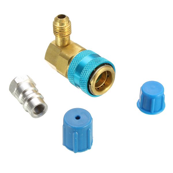 AC-Oil-amp-Dye-InjectorLow-R12-R134A-Quick-Coupler-Adapter-Kit-1095453