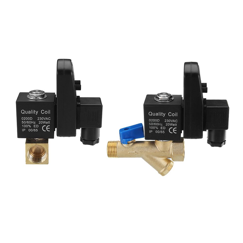 AC220V-12quot-Brass-Electric-Solenoid-Automatic-Timer-Air-Compressor-Cold-Dryer-Drain-Water-Valve-1325368