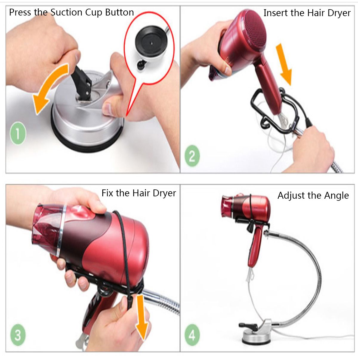 Adjustable-Hands-Free-Hair-Dryer-Stand-Holder-360-Degree-Wall-Mount-with-Suction-Cup-1209992